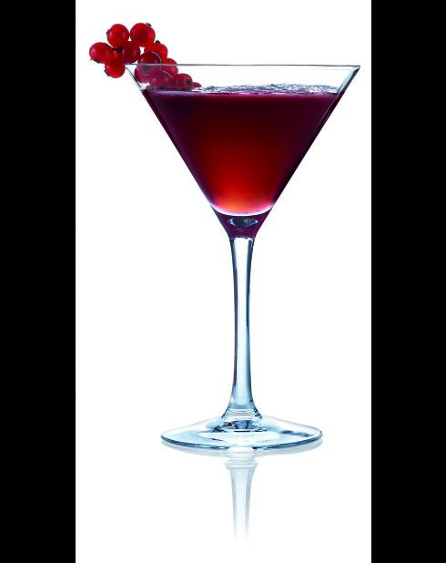 6 bicchieri trasparenti da Cocktail Bar con stelo - 30cl