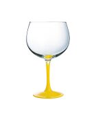 6 bicchieri da cocktail Summer Pop gialli - 70 cl