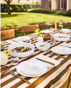 6 bicchieri Diwali bianchi - 18 cm