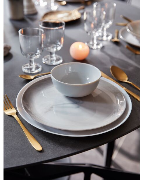 6 tazze Diwali grigie - 12 cm