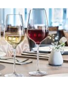 6 bicchieri da vino in cristallo Sublym trasparenti - 35cl