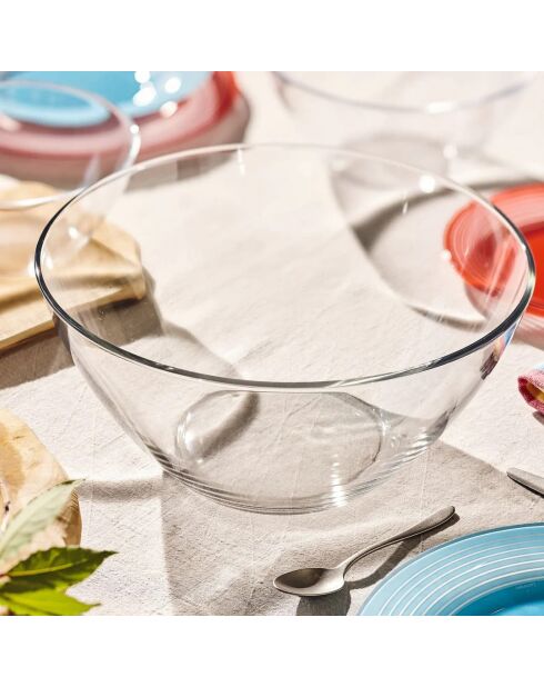 Insalatiera trasparente Cosmos - 28 cm