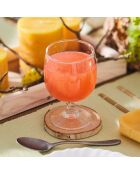 Servizio da tavola Gabin da 19 pezzi: 12 piatti, 6 bicchieri e 1 caraffa, trasparente - 1 L