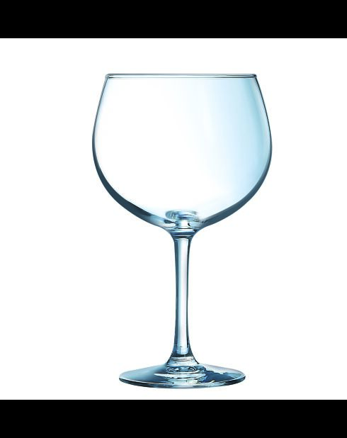 6 bicchieri trasparenti da Cocktail Bar con stelo - 70cl