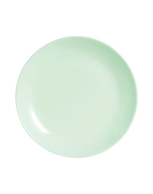 6 piatti da dessert Diwali Paradise verdi - 19 cm