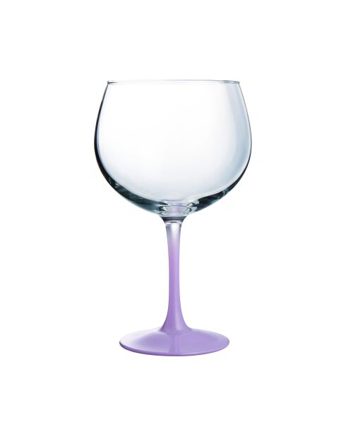 6 bicchieri da cocktail Summer Pop viola - 70 cl