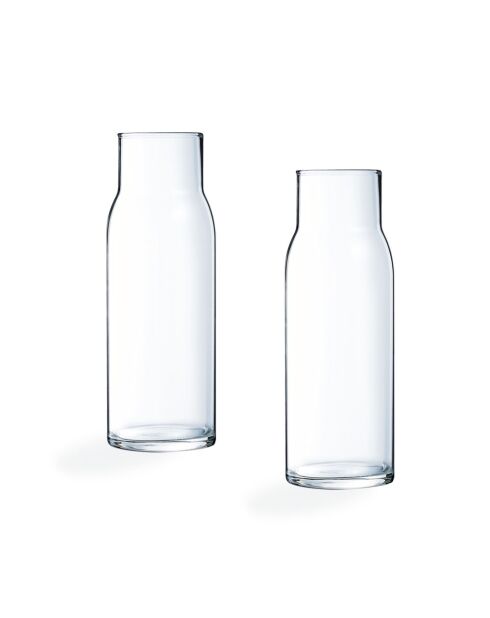 Set di 2 caraffe Funambule trasparenti - 1 L