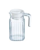 Caraffa Quadro trasparente con tappo - 0,5L