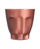 6 bicchieri in terracotta appariscente - 9 cl