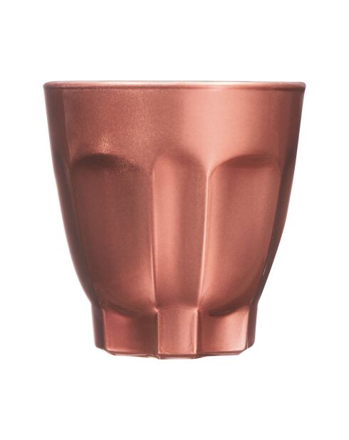 6 bicchieri in terracotta appariscente - 9 cl