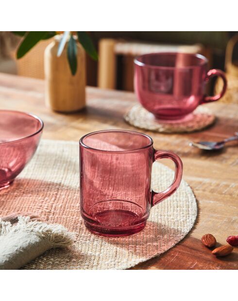 6 tazze Alba Terracotta - 25 cl