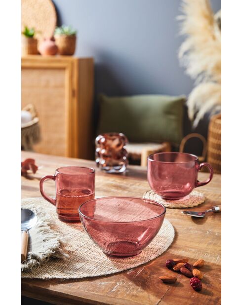 6 tazze Alba Terracotta - 25 cl