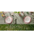 6 piatti da fondo Danbury bianchi - 22 cm