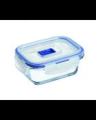 Caja de almacenamiento rectangular transparente Pure Box Active - 38 cl