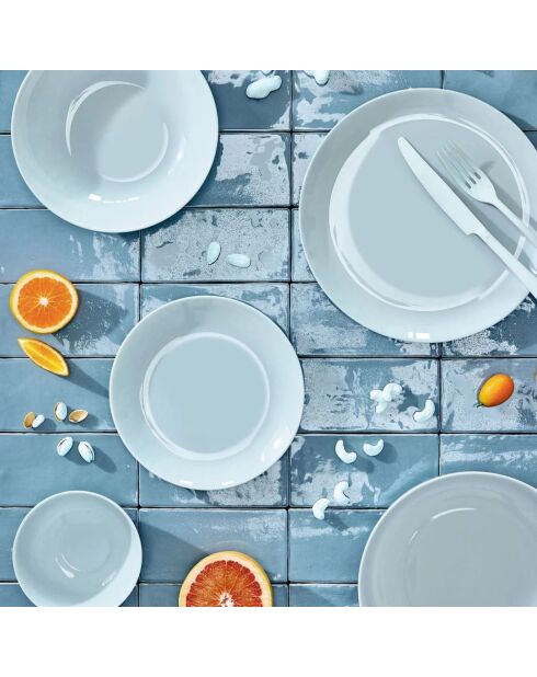 6 tazze Diwali Paradise blu - 12,5 cm