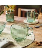 6 bicchieri Jumbo Alba Green - 50 cl