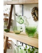 6 bicchieri Jumbo Alba Green - 50 cl