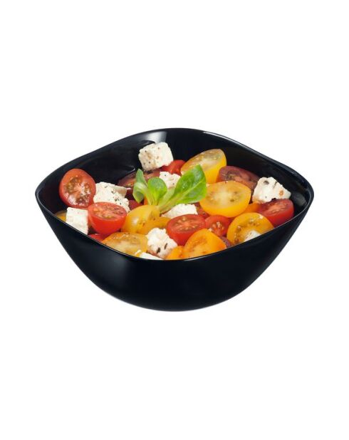 6 tazze Carine nere - 14 cm