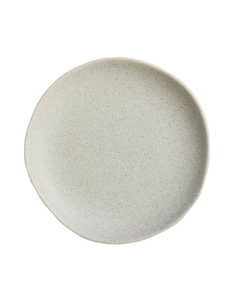 6 piatti piani in porcellana Rocaleo beige - 19,8 cm