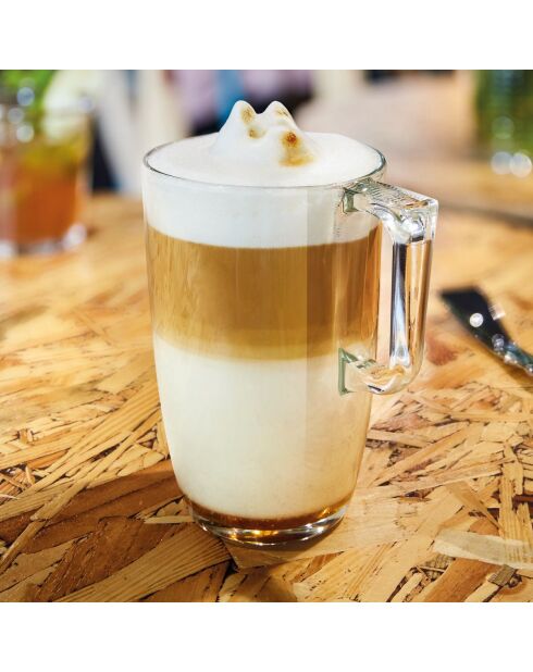 6 tazze Nuevo trasparenti — 40 cl