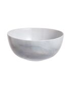 6 tazze Diwali Random effetto marmo grigio - 12 cm