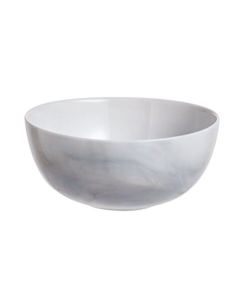 6 tazze Diwali Random effetto marmo grigio - 12 cm