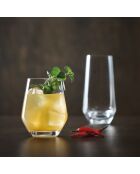 Set in vetro trasparente Reveal Up (calici e bicchieri da acqua) - 12 pezzi