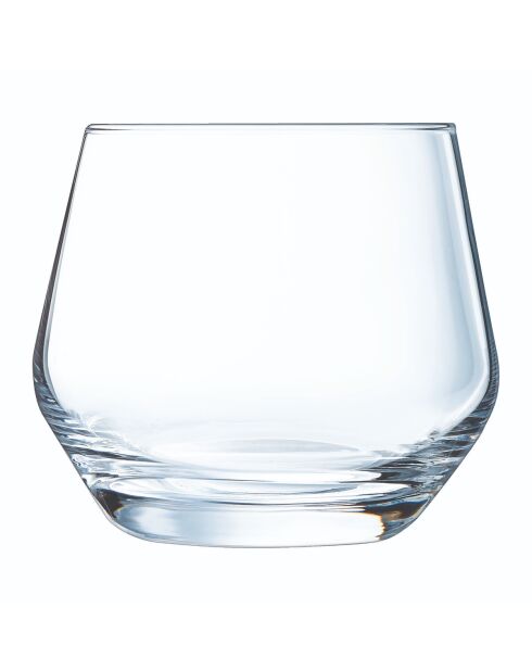 Set Ultimate in vetro trasparente - 24 pezzi