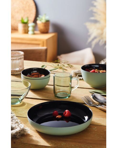 6 tazze Alba Green - 25 cl