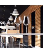 Set di bicchieri con stelo in cristallo trasparente Reveal Up - 18 pezzi