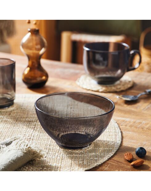 6 ciotole Alba Grey - 50cl