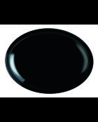 6 piatti da bistecca Black Friend's Time - 30 cm