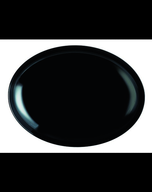 6 piatti da bistecca Black Friend's Time - 30 cm