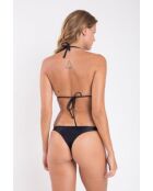 Slip bikini neri Mia Touch