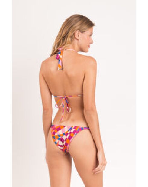 Slip bikini reversibile Essential Funny multicolor