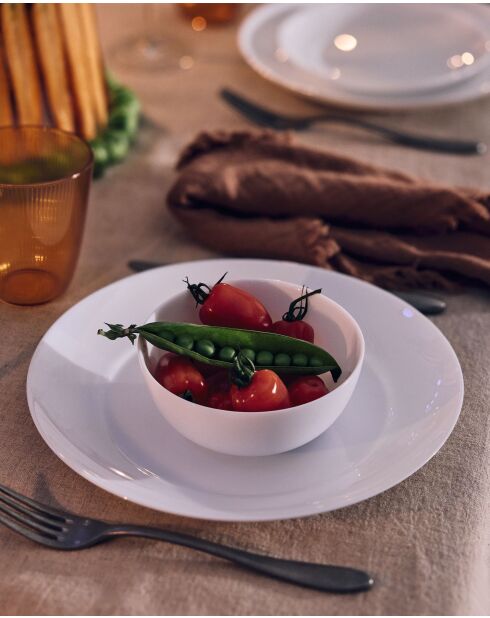 6 bicchieri Apy bianchi - 16 cm