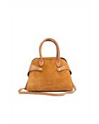 Sac à main en cuir Clare camel - 31x24x16cm