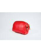 Rode leren portemonnee van Gema - 15x10x5cm