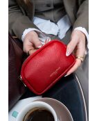 Rode leren portemonnee van Gema - 15x10x5cm