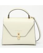 Sac à main en cuir Hugo nude - 23,5x20x10 cm