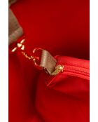 Sac cabas en cuir Cannes taupe