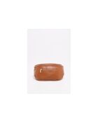 Sac banane en cuir Isla camel - 40x15x3cm