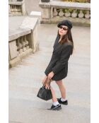 Sac porté épaule en cuir Dana noir