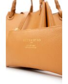 Sac porté épaule en cuir Dana camel