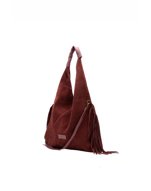 Sac porté épaule Porte epaule Sorrel bordeaux - 40 x35 x3 cm