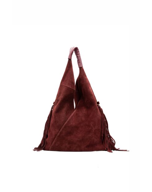 Sac porté épaule Porte epaule Sorrel bordeaux - 40 x35 x3 cm