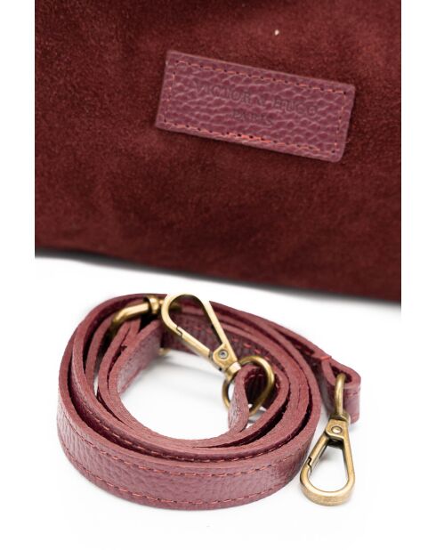 Sac porté épaule Porte epaule Sorrel bordeaux - 40 x35 x3 cm