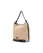 Sac porte epaule en cuir Luzia noir - 26 x34 x15cm