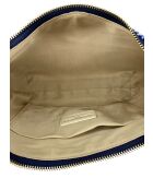 Sac porte epaule en cuir Amara bleu marine - 25 x15 x6cm