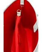 Sac cabas en cuir Cannes bleu